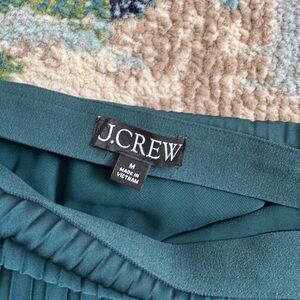 Jcrew emerald green skirt